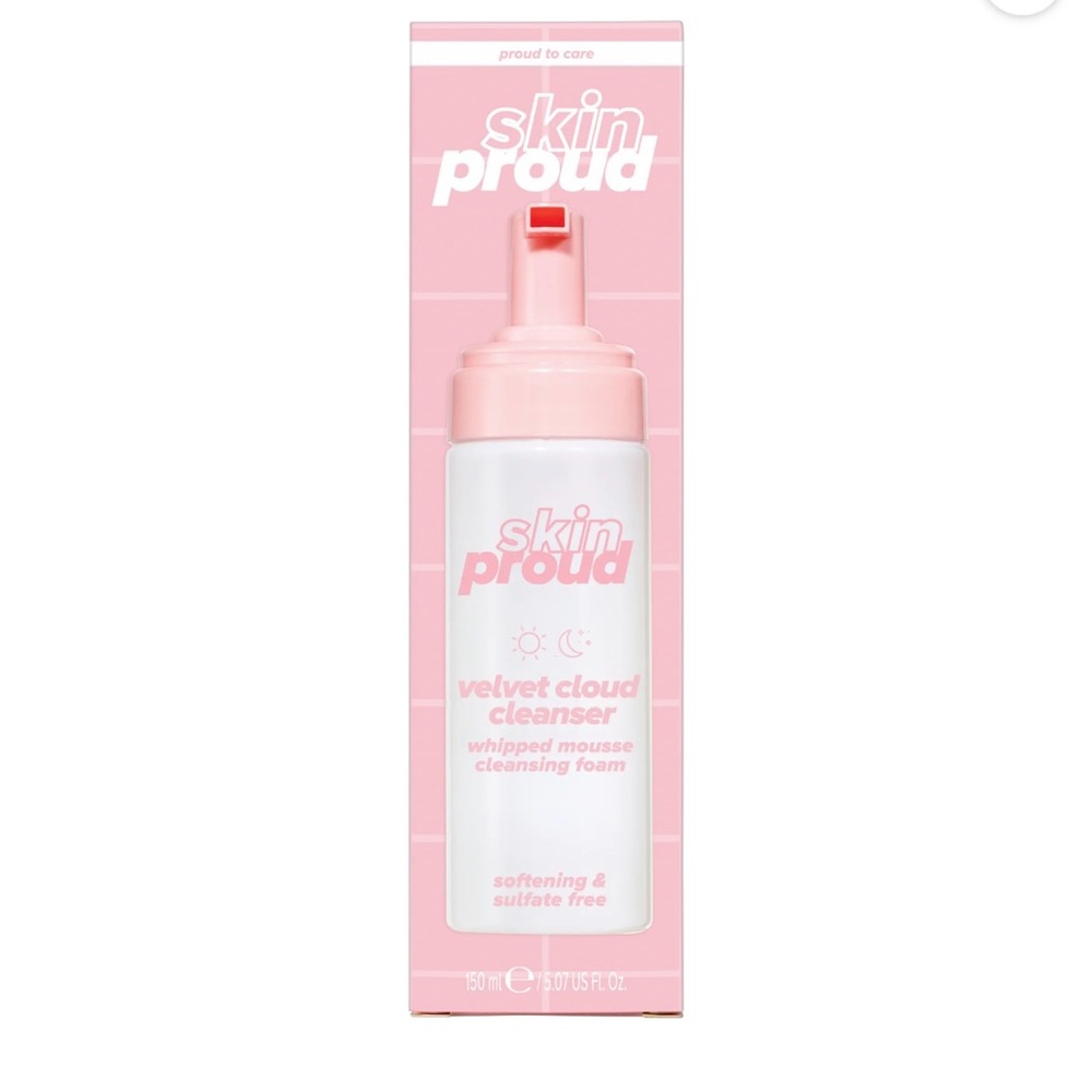 NWT Skin Proud Velvet Cloud Foaming Facial Cleanser, 5.07 fl oz